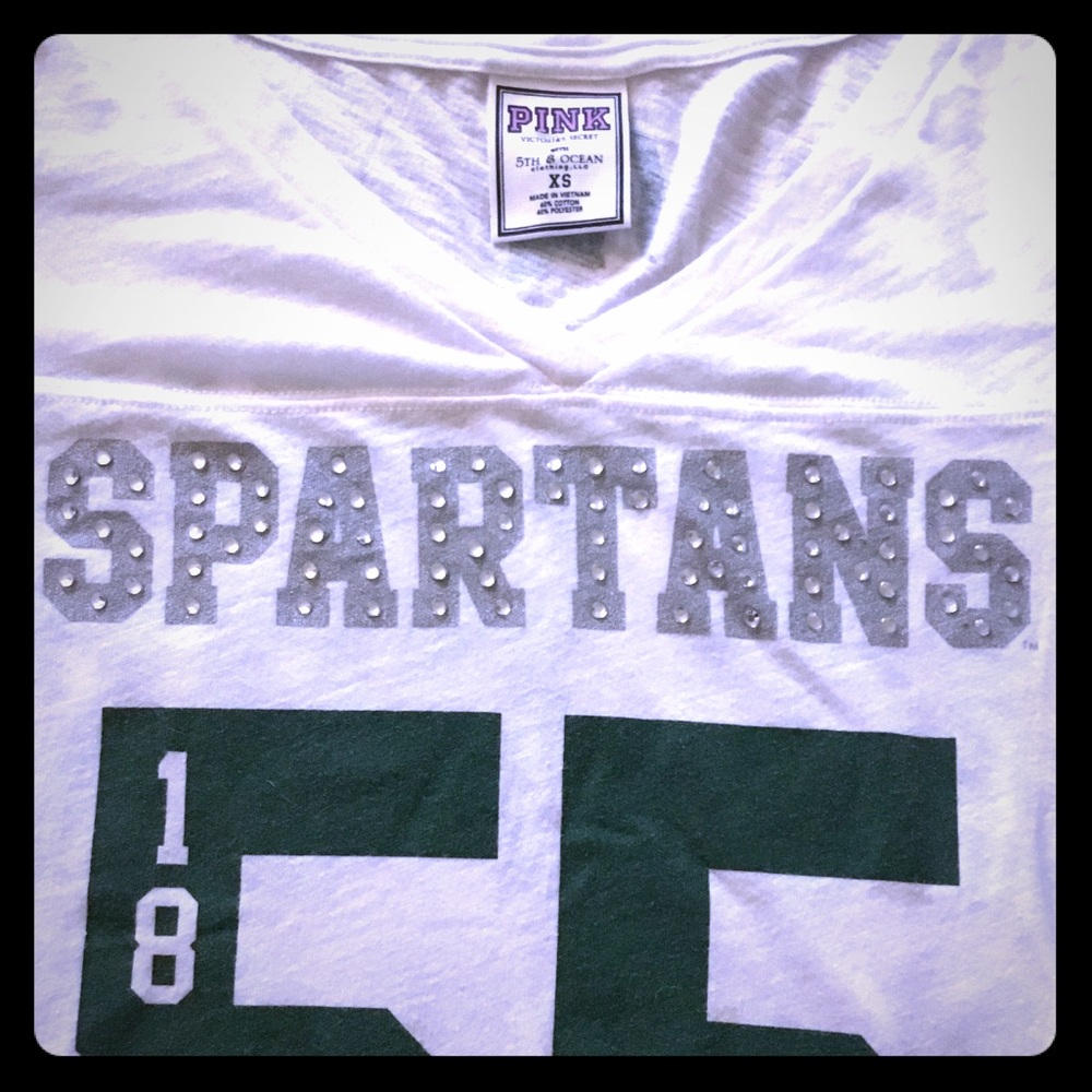 Pink - Victoria’s Secret MSU Tee